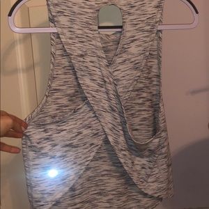 Lululemon open/cross back tank top